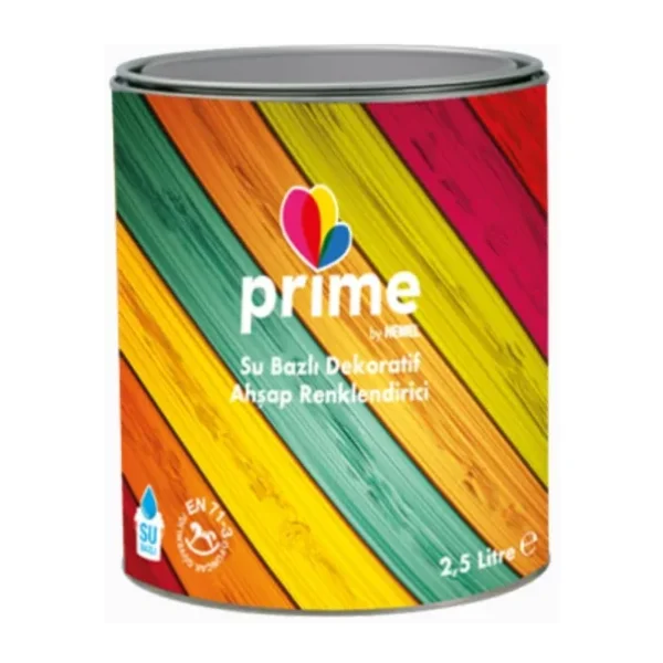 Hemel Prime Su Bazlı Ahşap Renklendirici ( 2,5 Lt ) sa-1121-teak