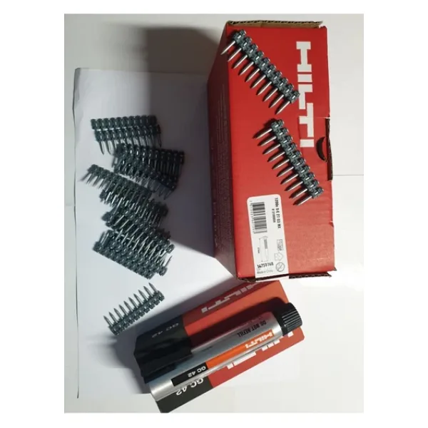 Hılti Gx3 27 Mx Çivi 1200 Adet + Gaz Tüpü Gc 42
