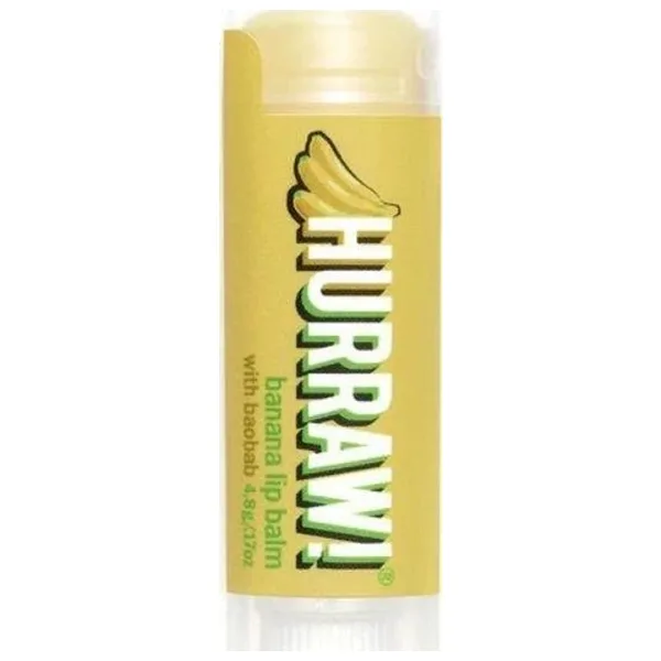 Hurraw Banana Lip Balm - Muz 4.8 gr