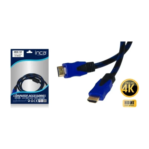 Inca IMHDT-15T 1.8 m HDMI Kablo