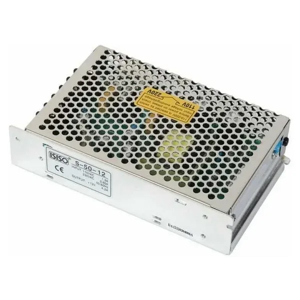 INES-50-24 - 50W 24VDC 2.1A Ray Montajlı Kapalı Tip Güç Kaynağı