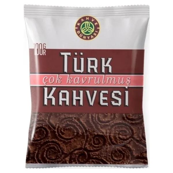Kahve Dünyası Çok Kavrulmuş Türk Kahvesi 100 gr