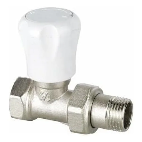 Kalde Düz Radyatör Vana 1/2" Ağır Tip