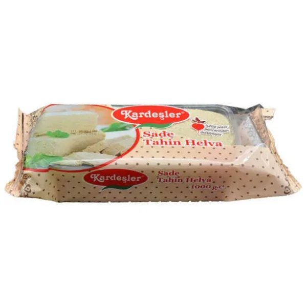 Kardeşler 1000 gr Sade Tahin Helva