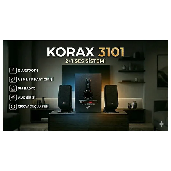 Korax KX-FM3101 Müzik Seti