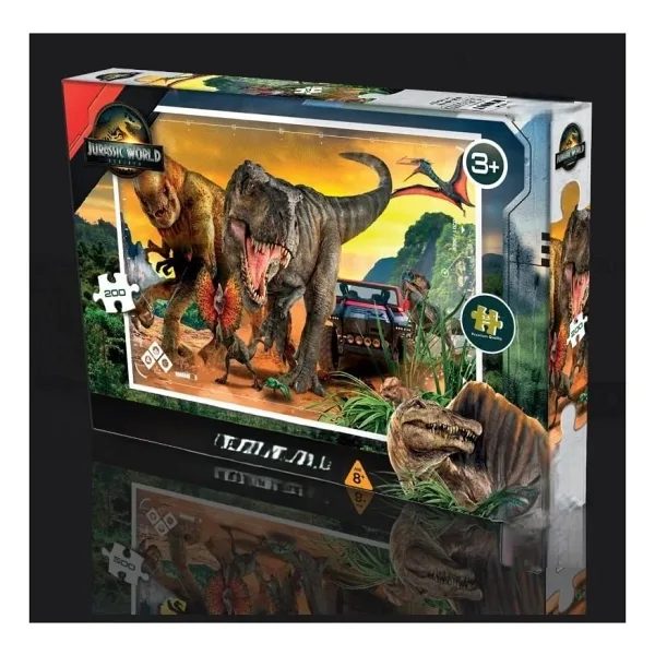 KS Games Jurassic World Rebirth 200 Parça Çocuk Puzzle JW113