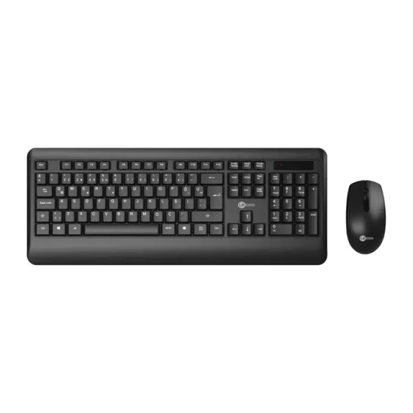 Lenovo Lecoo KW202 Siyah Kablosuz Klavye Mouse Seti