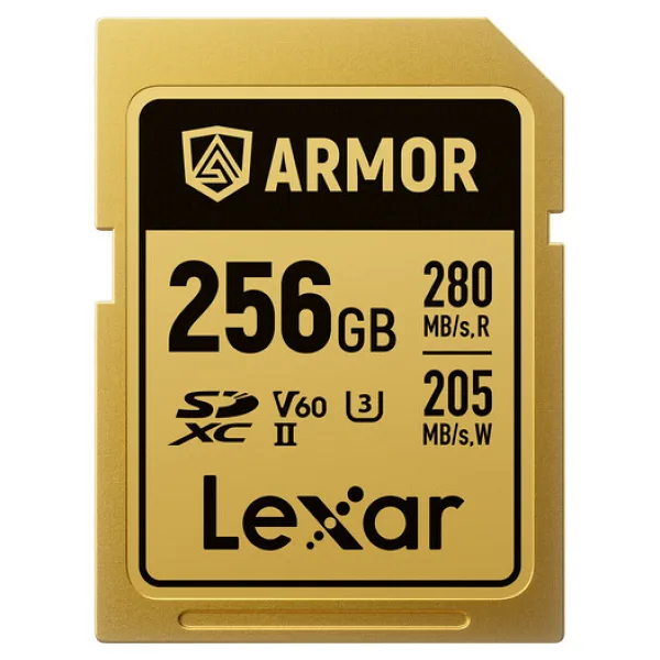 Lexar Armor Gold UHS-II U3 V60 256 GB Hafıza Kartı