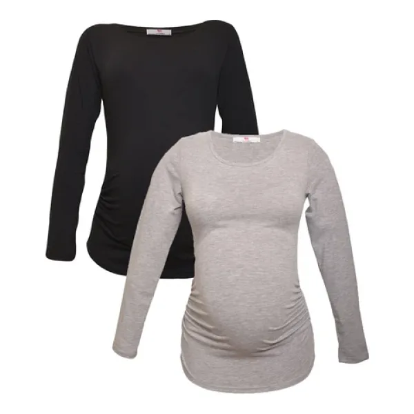 LuvmaBelly MYRA2301_2304 Hamile tshirt seti