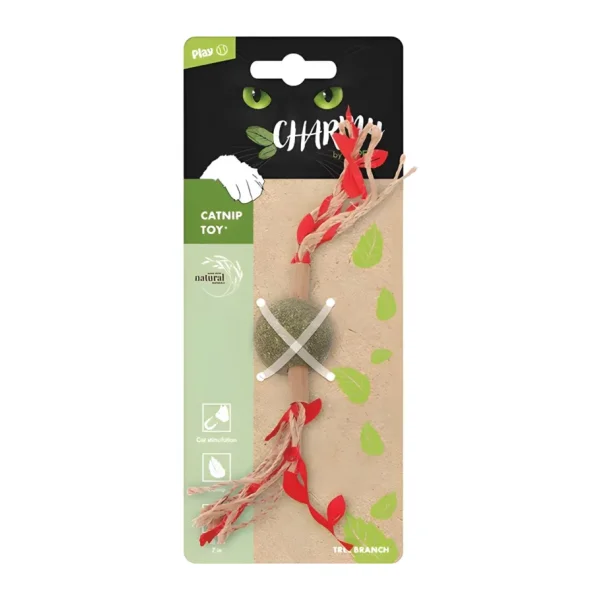 M-Pets Charmy Brancy Catnipli Kırmızı Kedi Oyuncağı