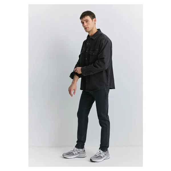Mavi Milan Mavi Black 0081089340 Koyu Gri Erkek Kot Pantolon