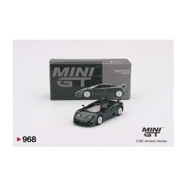 Mini GT MGT00968 Bugatti EB110 GT Verde Scuro Model Araba