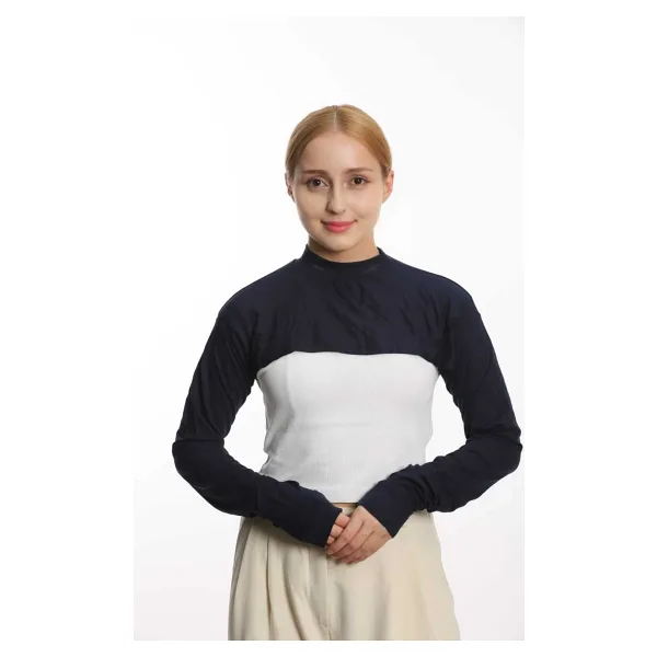 Modamelita Tesettür Boyunluklu kolluk bolero crop boyunluk