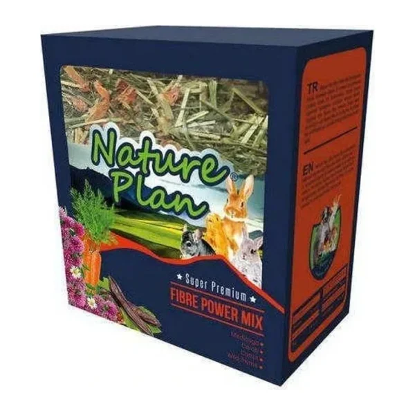 Nature Plan Fibre Power Mix 700 gr Kemirgen Yemi