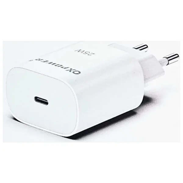 OXpower IPHONE, SAMSUNG, XİAOMİ ORİJİNAL TÜRKİYE GARANTİLİ TYP-C HIZLI 25W ŞARJ ADAPTÖRÜ