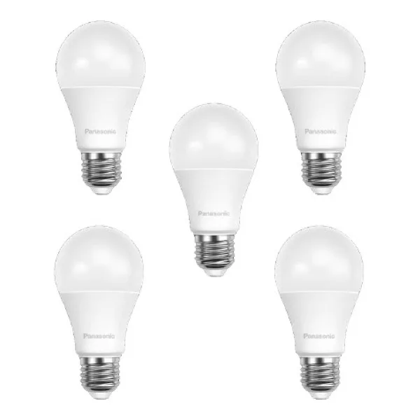 Panasonic Gün Işığı 8.5 W-60 W E27 5'li LED Ampul