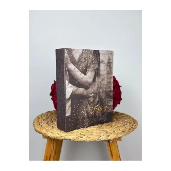 Rabsev Fotoğraf Albümü 10x15cm 200 Fotoğraf Kapasiteli Renkli Sevgi Desenli Anı Albümü
