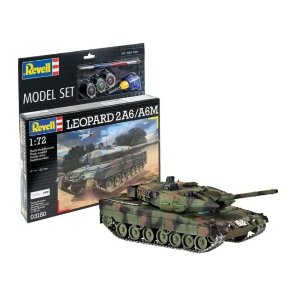 Revell 1:72 Leopard 2A6/A6M 03180 Maket Seti