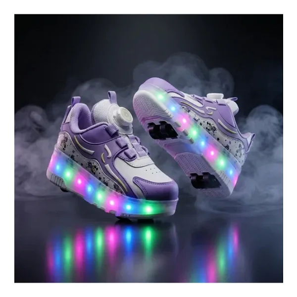 ROCKY YAZIN FAVORİSİ, ÇOCUKLAR İÇİN PATENLİ TEKERLEKLİ SPOR AYAKKABI/SNEAKERS