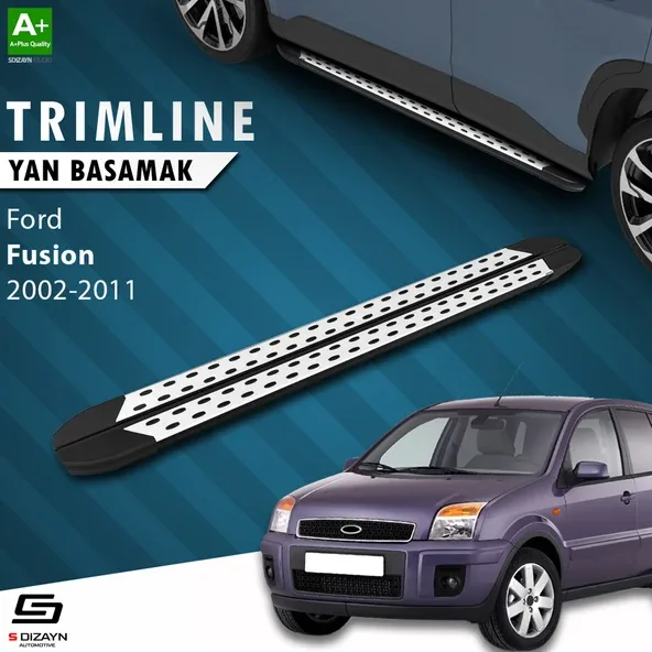 S-Dizayn Ford Fusion Trimline Gri Yan Basamak 173 cm 2002-2011 A+ Kalite
