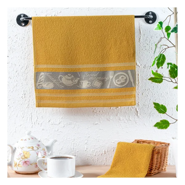 Schafer Home Himmel Hardal 40x60 cm 2'li Kurulama Bezi