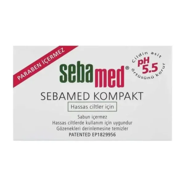 Sebamed Kompakt Yüz Temizleme Barı 100 gr x3 Adet
