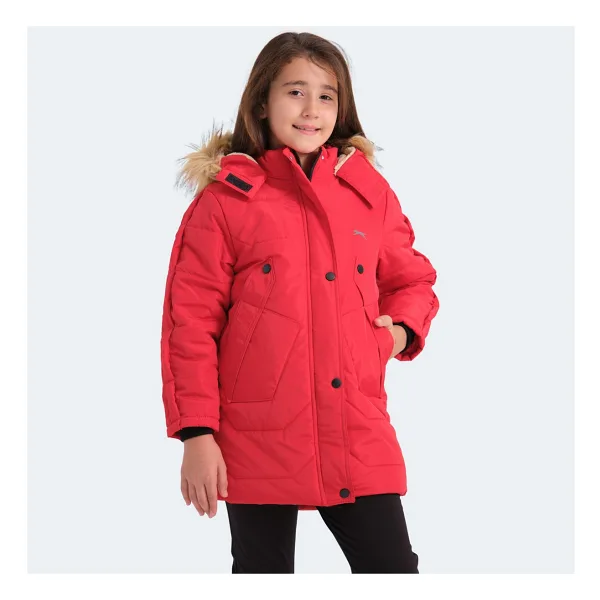 Slazenger Camron Kapüşonlu Çocuk Mont