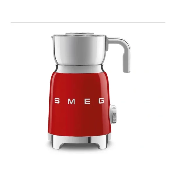 Smeg Mff11rdeu 50's Style Kırmızı Süt Köpürtücü