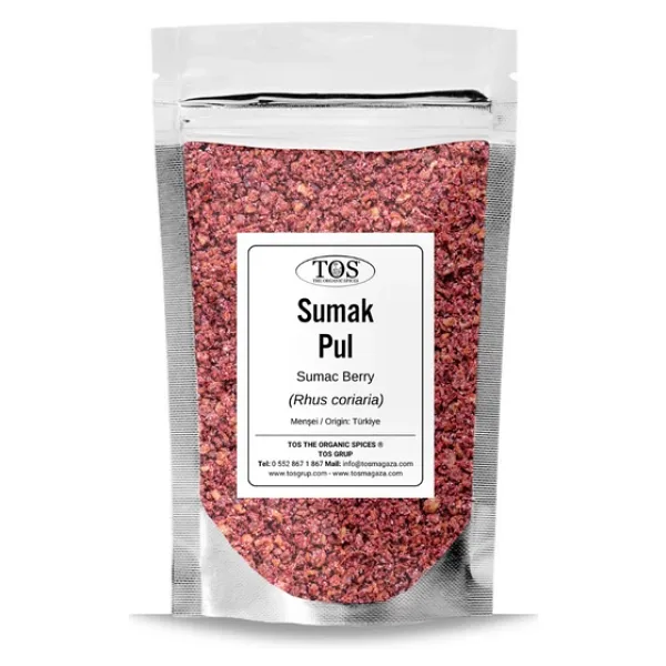 Sumak 100 gr (1. Kalite) Rhus Coriaria