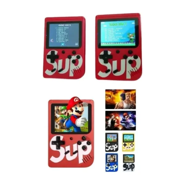 Sup Atari Retro 400 Nostalji Oyunlu Mini Atari Taşınabilir Oyun Konsolu