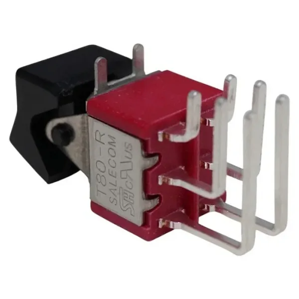 T80-R ON-ON 3-Pin Toggle Switch