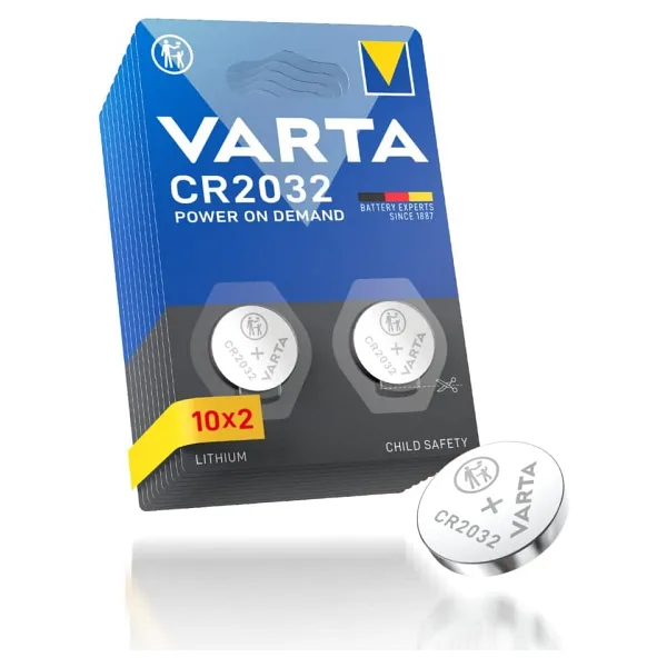 Varta CR2032 3V 20'li Lityum Düğme Pil