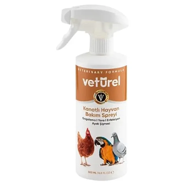 Veturel Kanatlı Hayvan Bakım Spreyi 500ml
