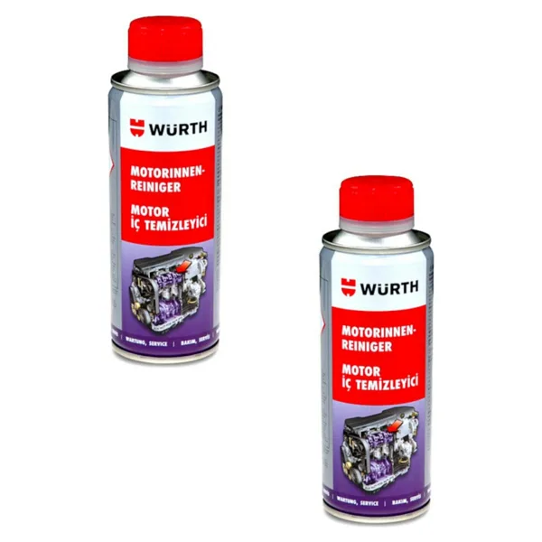 Würth 200 ml 2'li Motor İç Temizleyici