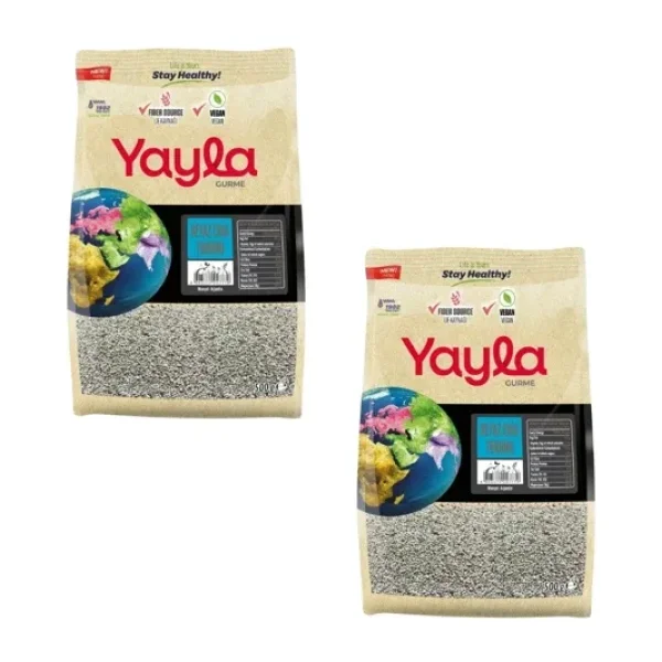 Yayla Gurme Beyaz Chia Tohumu 500 gr x2