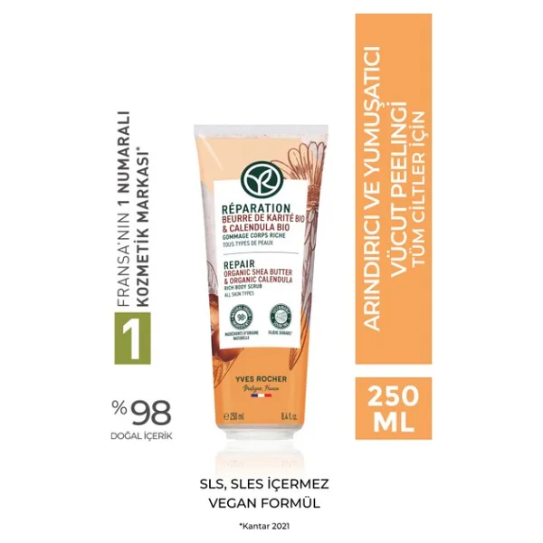 Yves Rocher Vücut Peelingi - Arındırıcı ve Yumuşatıcı / Reparation