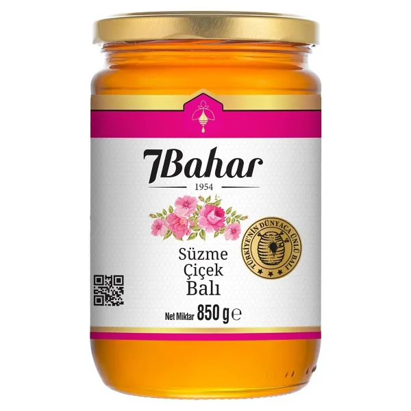 7bahar Süzme Çiçek Balı 850 gr