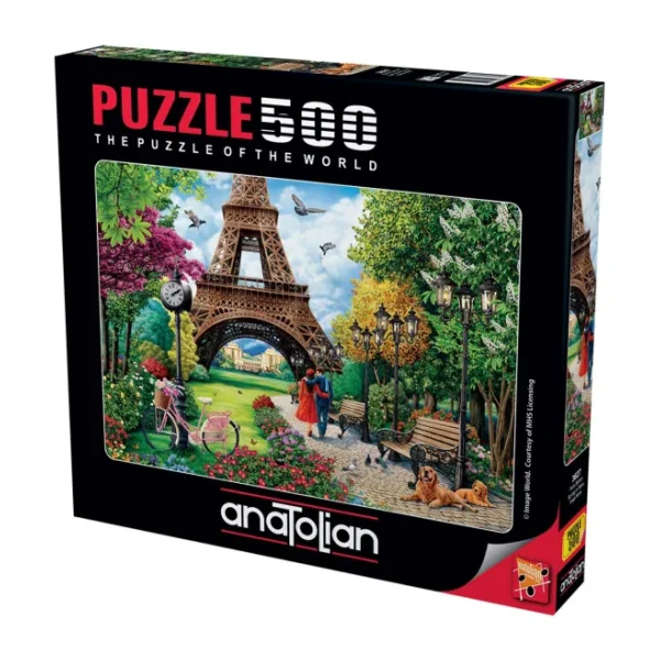 Anatolian Paris Baharı Puzzle 500 Parça 3627