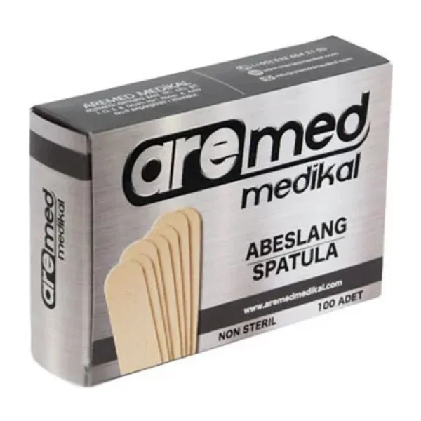 Aremed Abeslang Tahta Dil Basacağı 100lü Non-Steril