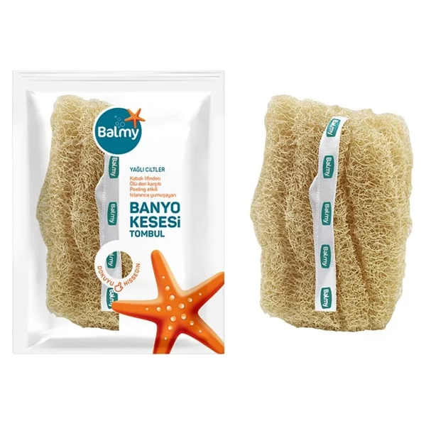 Balmy Naturel Loofah Kabak Banyo Lifi