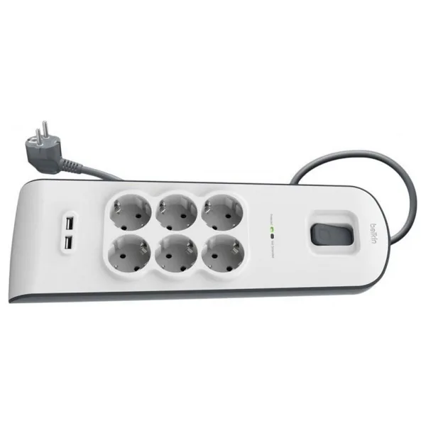 Belkin Akım Korumalı 6lı 2 mt Uzatma Priz