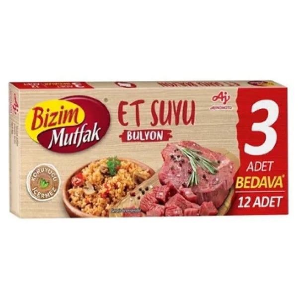 Bizim Mutfak Et Bulyon 12'li 120 gr