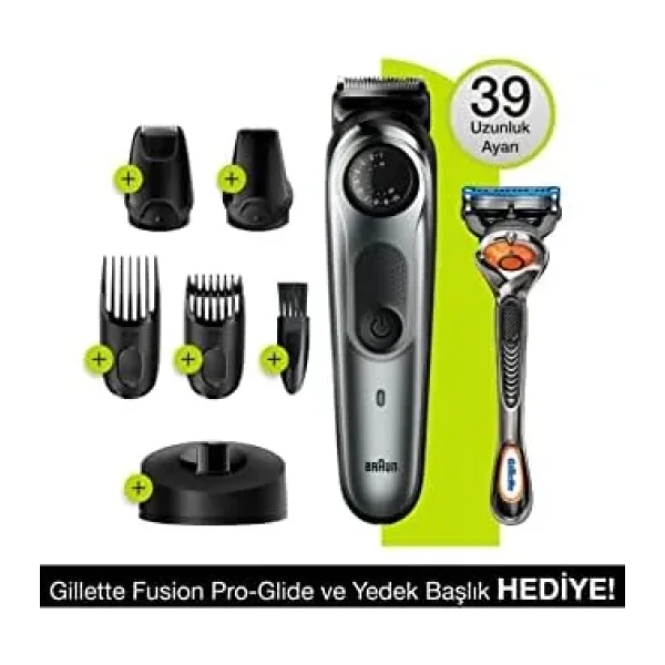 Braun Bt7240 Gillette Fusion5 Proglide Saç Ve Sakal Şekillendirici