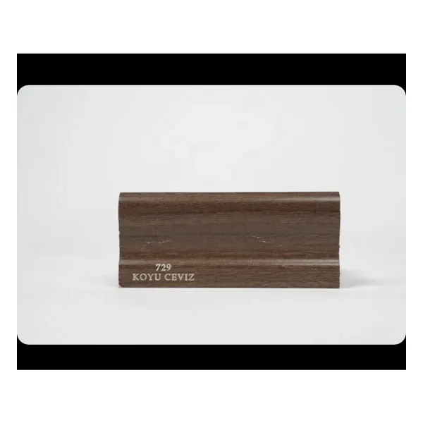 By İstanbul By Istanbul 6cm Süpürgelik 25 Mt Koyuceviz Finiş Folyo Laminat Süpürgelik