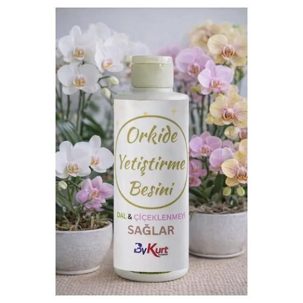 Bykurt Orkide Çiçeklenme Ve Dal Gelişim Besini 200Ml Güçlü Organik Takviye