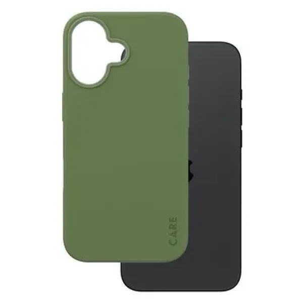 CARE by PanzerGlass Fashionable iPhone 16 MagSafe Uyumlu Yeşil Telefon Kılıfı