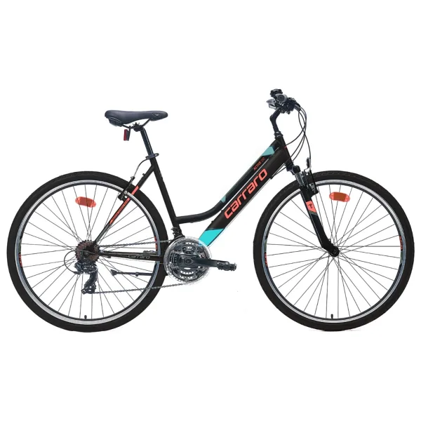 Carraro Active 292 V Siyah-Mercan 21 Vites 28 Jant Kadın Şehir Bisikleti