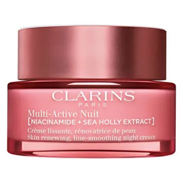 Clarins Multi-Active Tüm Ciltler için Yaşlanma Karşıtı 50 ml Gece Kremi