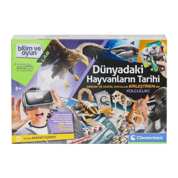 Clementoni Bilim ve Oyun Dünyadaki Hayvanların Tarihi 64093