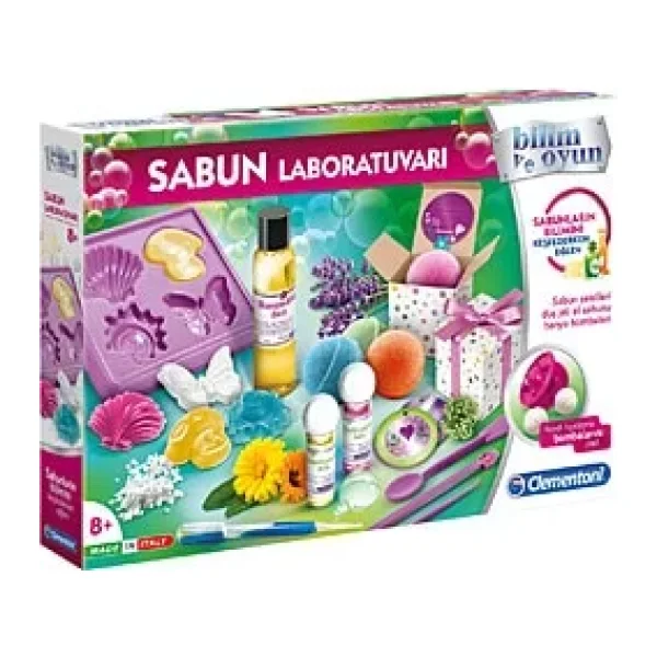 Clementoni Bilim ve Oyun Sabun Laboratuvarı 64433